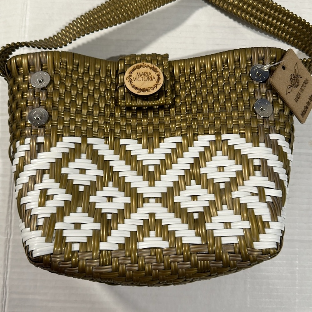 Maria Victoria Pattern Crossbody Shoulder Bag - Picture 2 of 10